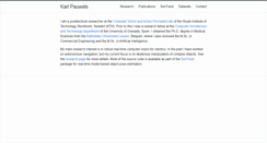 Desktop Screenshot of karlpauwels.com